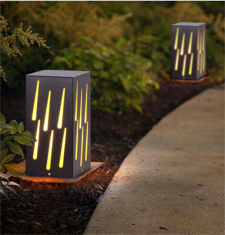 Modern LED Outdoor Landscape Lamp | Warm White Waterproof Path Light