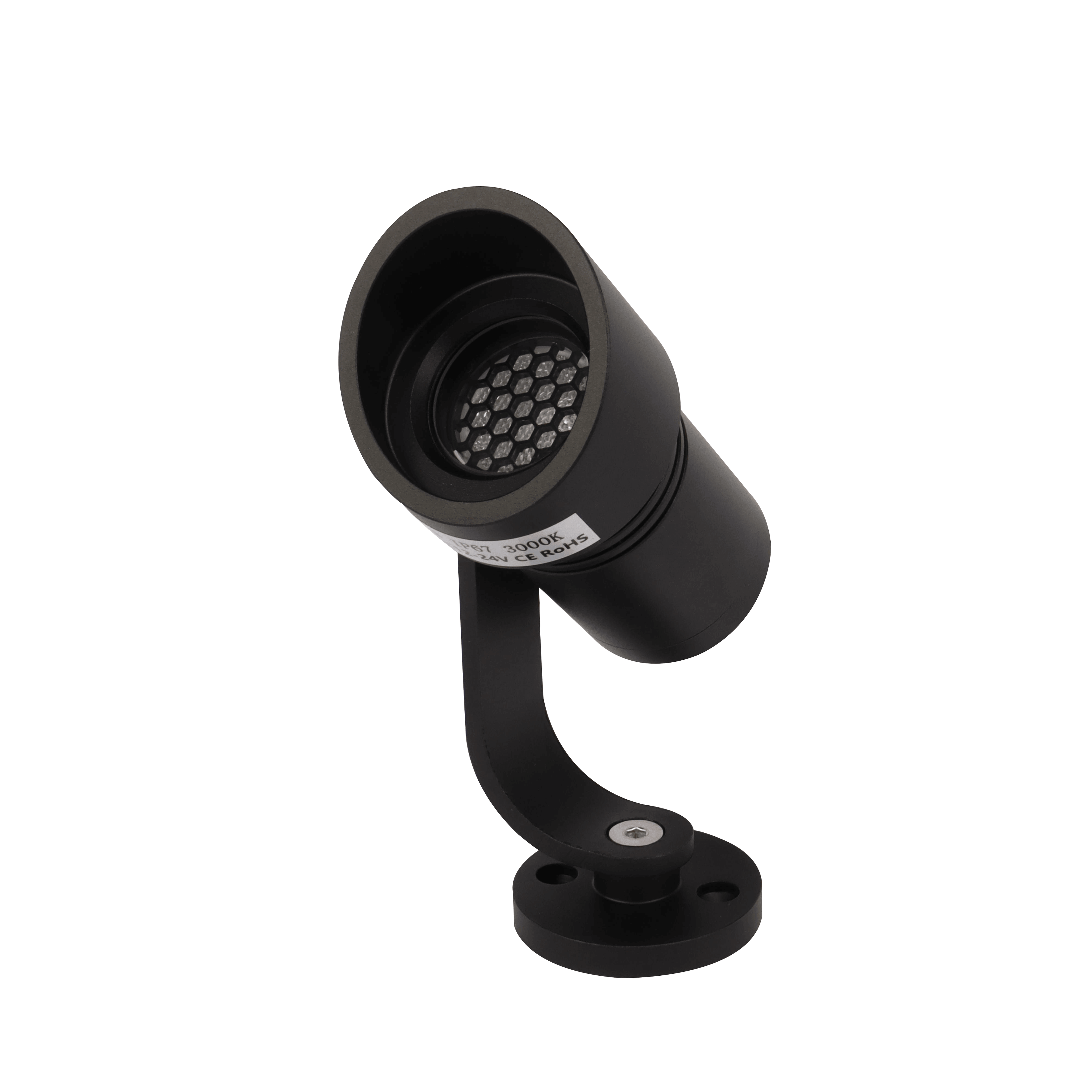 3W IP67 12/24V Low Voltage Landscape Spotlight Die-Cast Aluminum For Luxury Villa Tree Lighting