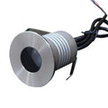 3W Φ50mm Half Moon Deep Anti-Glare Die-Cast Aluminum Recessed Inground Light DC12-24V IP67 Outdoor Embedded Underground Landscape Lamp