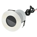 5W Φ65mm Honeycomb Half Shutter Anti-Glare Low Voltage Die-Cast Aluminum Recessed Inground Light DC12-24V IP67 Outdoor Embedded Underground Landscape Lamp