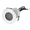 5W Φ65mm Low Voltage Die-Cast Aluminum Honeycomb Anti-Glare Recessed Inground Light DC12-24V IP67 Outdoor Embedded Underground Landscape Lamp