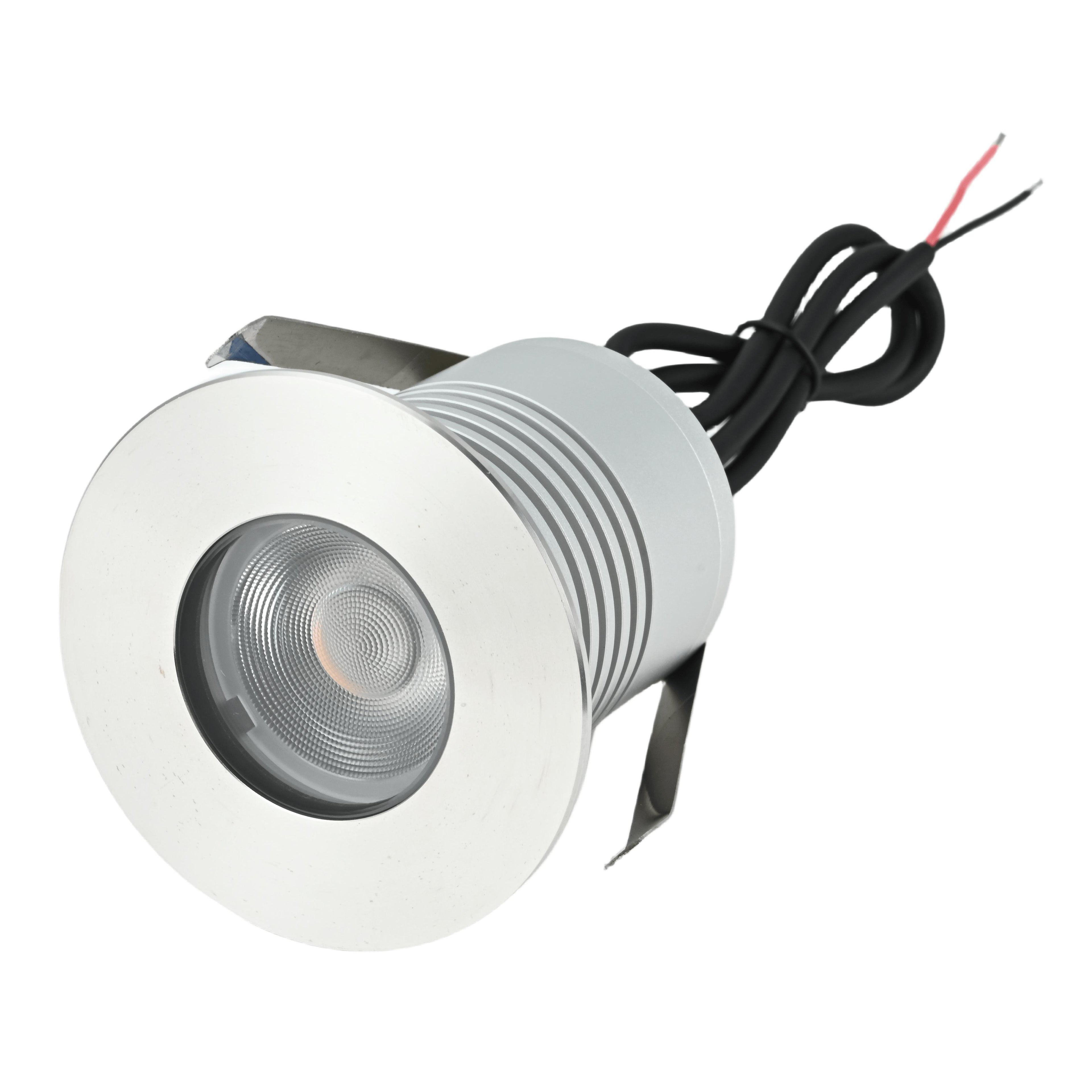 5W Diameter 65mm Low Voltage Die-Cast Aluminum Recessed Inground Light DC12-24V IP67 Outdoor Embedded Underground Landscape Lamp