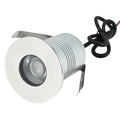 3W Φ55mm Low Voltage Die-Cast Aluminum Recessed Inground Light DC12-24V IP67 Outdoor Embedded Underground Landscape Lamp